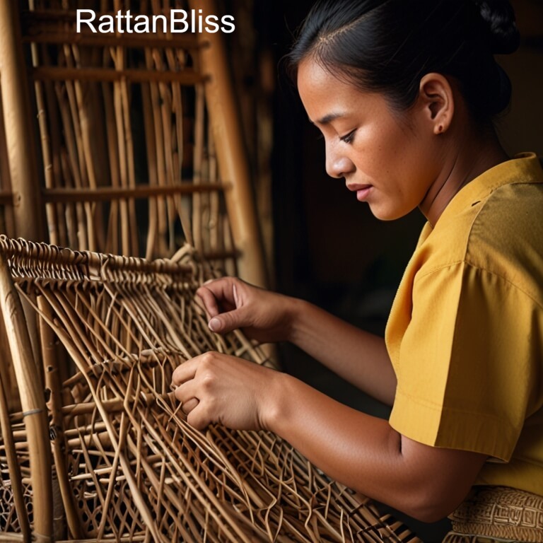 Traditional Rattan Weaving